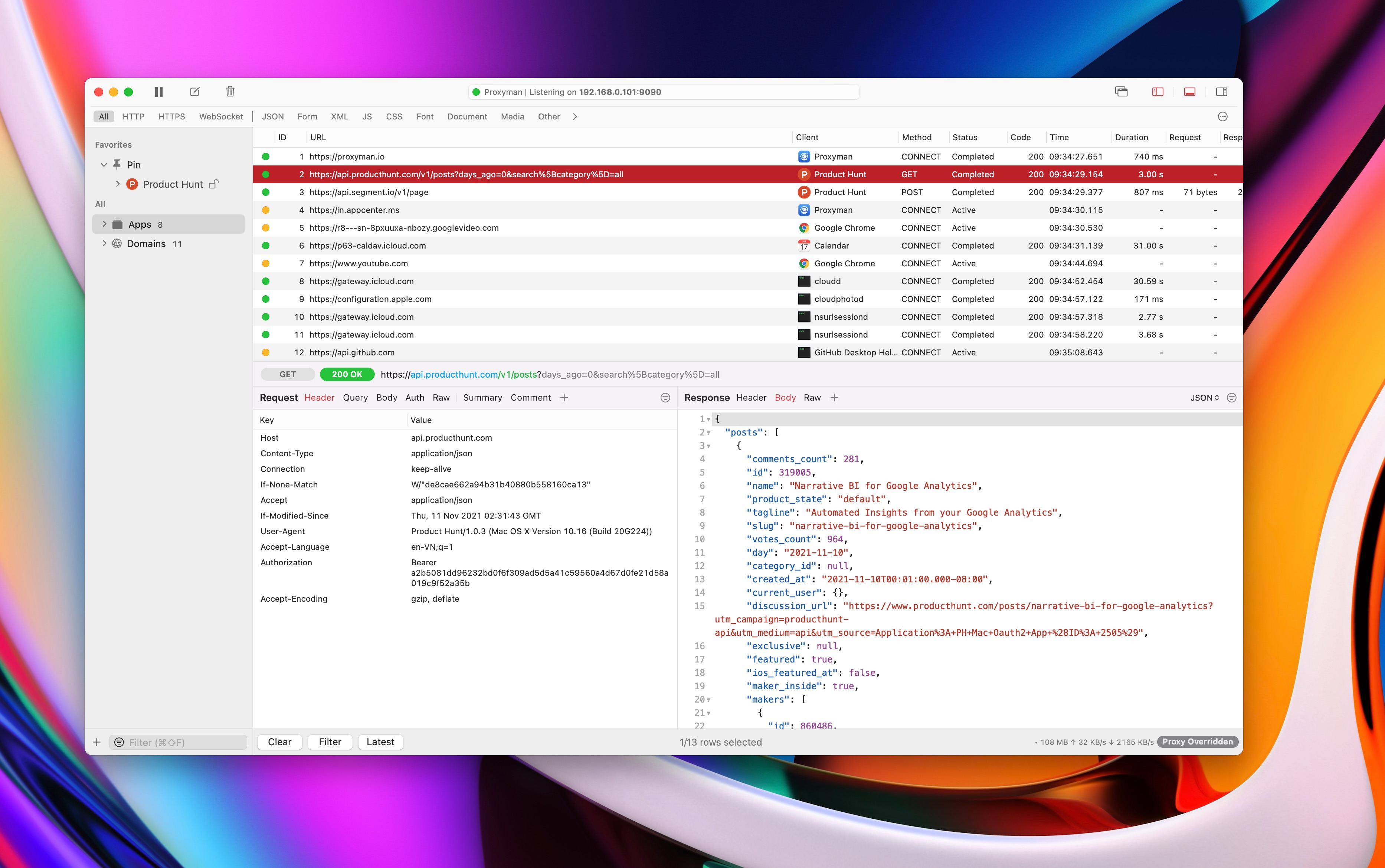 Proxyman on macOS Sequoia and support Apple M3 Chip