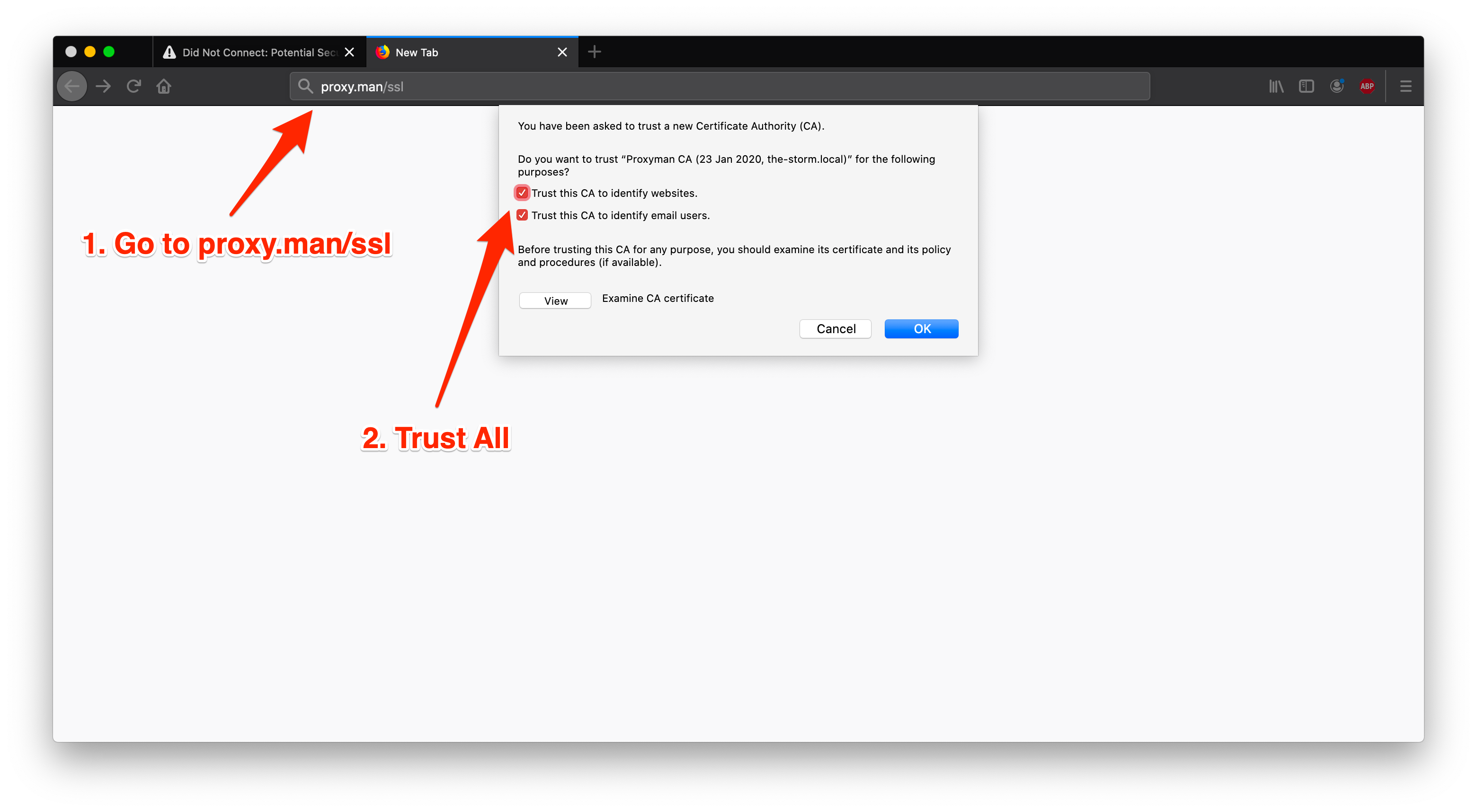 SSL Debugging with Firefox