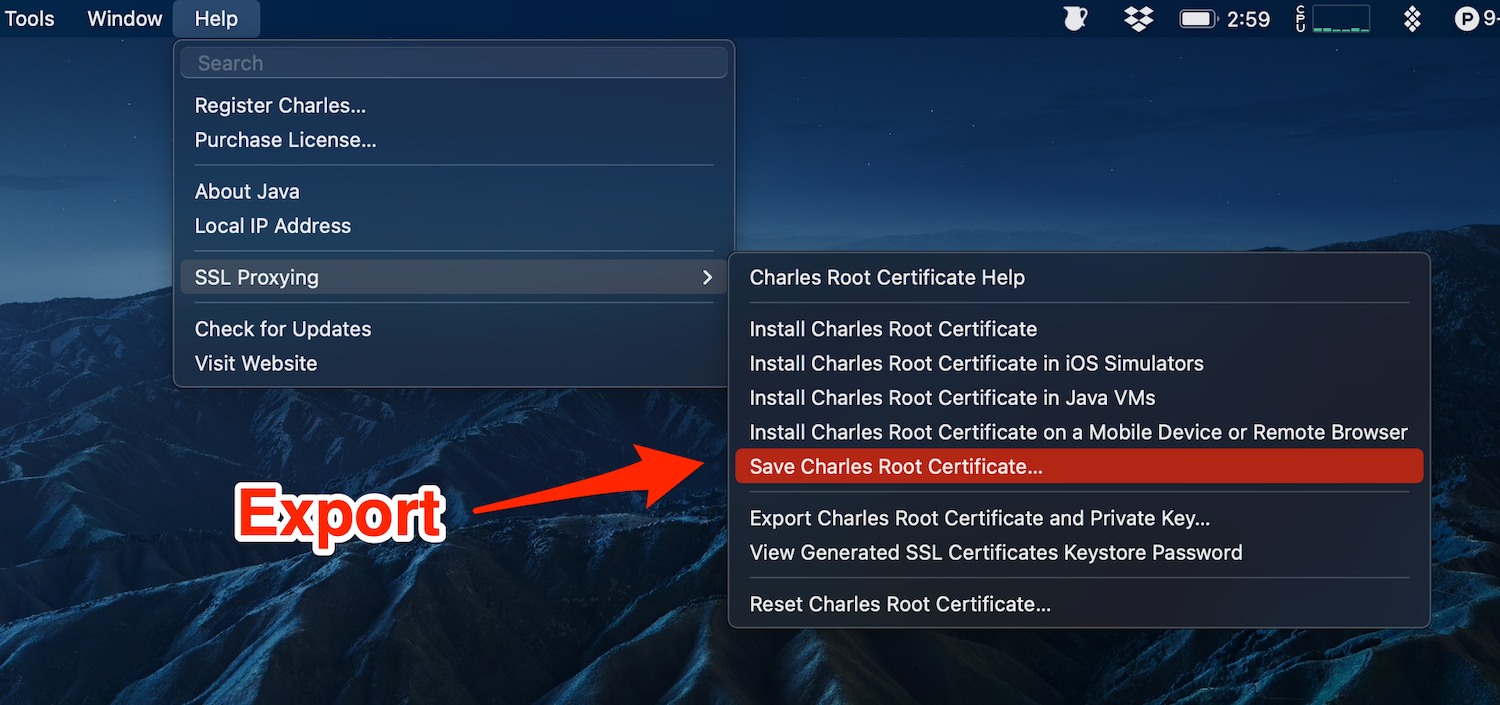 Install Certificate for iOS Simulators