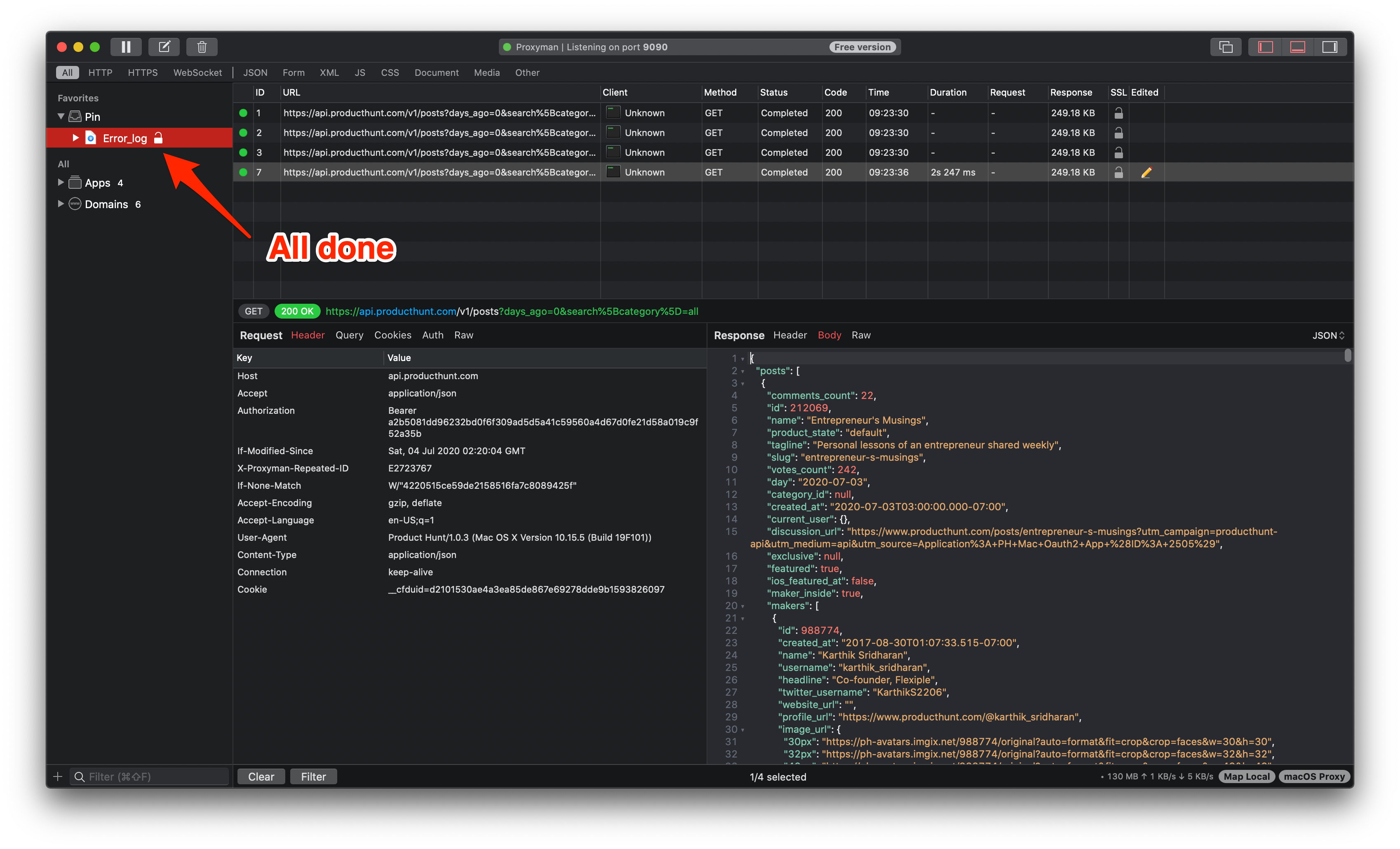 Migrate from Charles to Proxyman