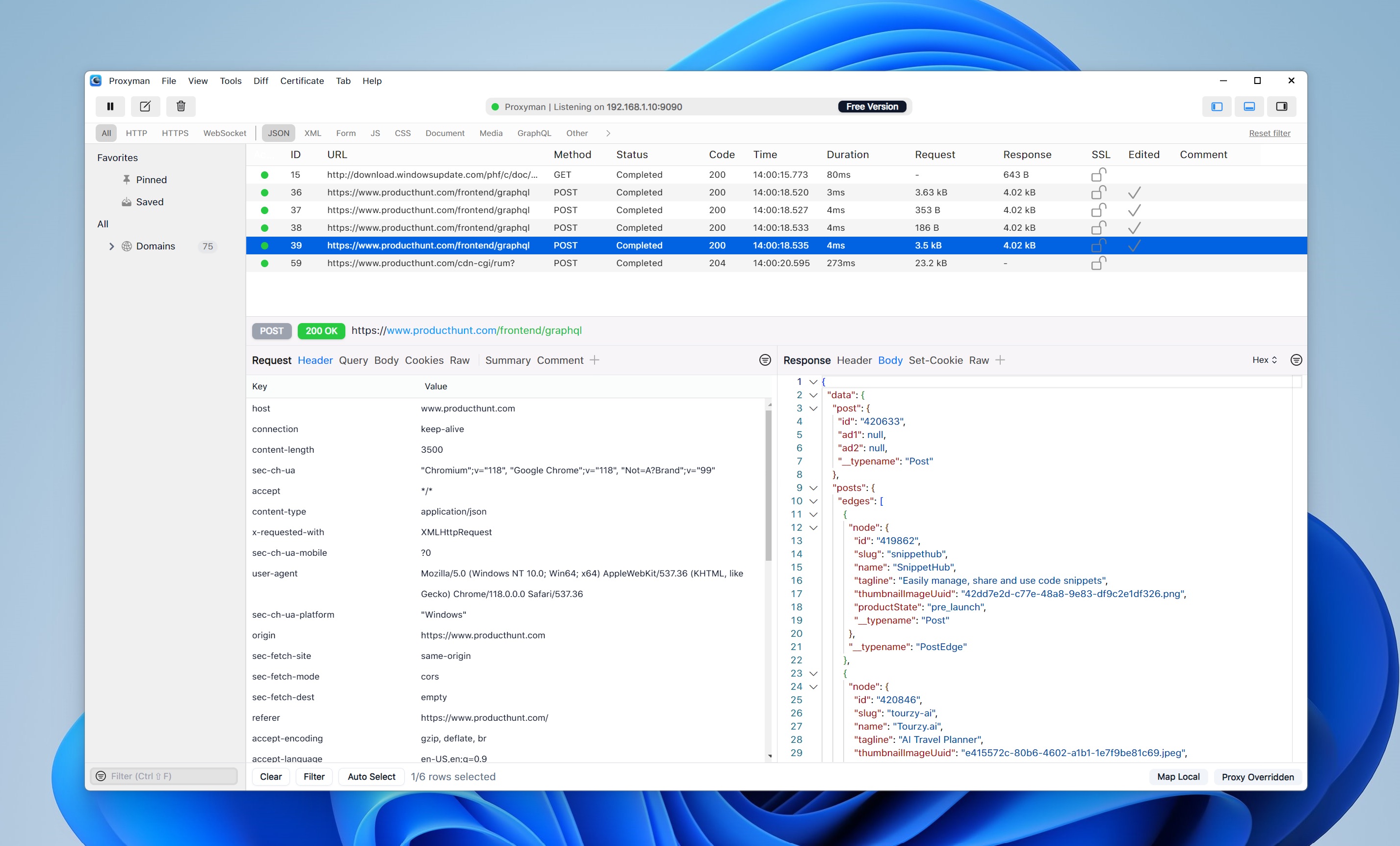 Proxyman for Windows